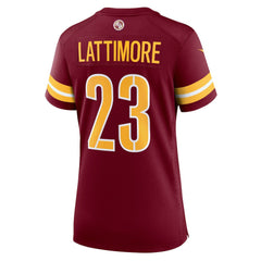 NFL Washington Commanders Marshon Lattimore  Women's Team Game Jersey