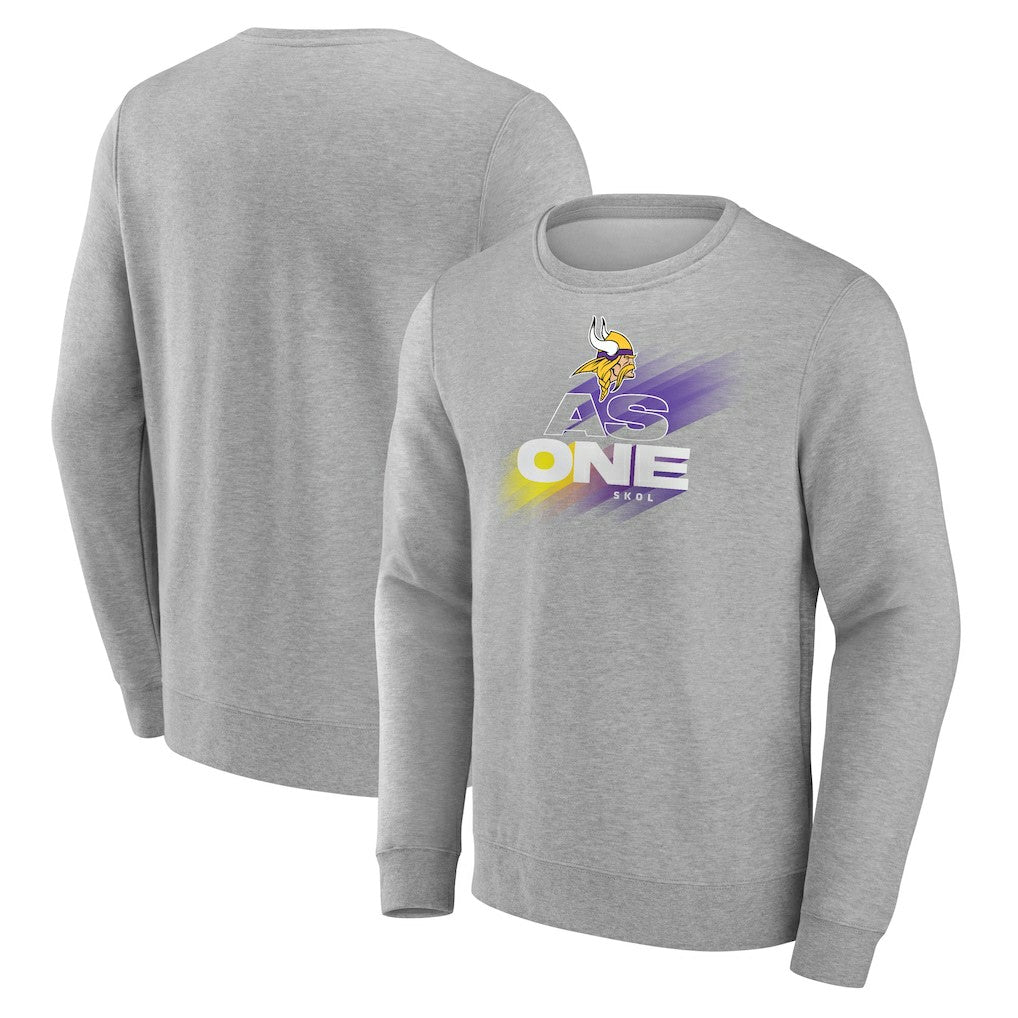 NFL Minnesota Vikings As One Skol Pullover Sweatshirt