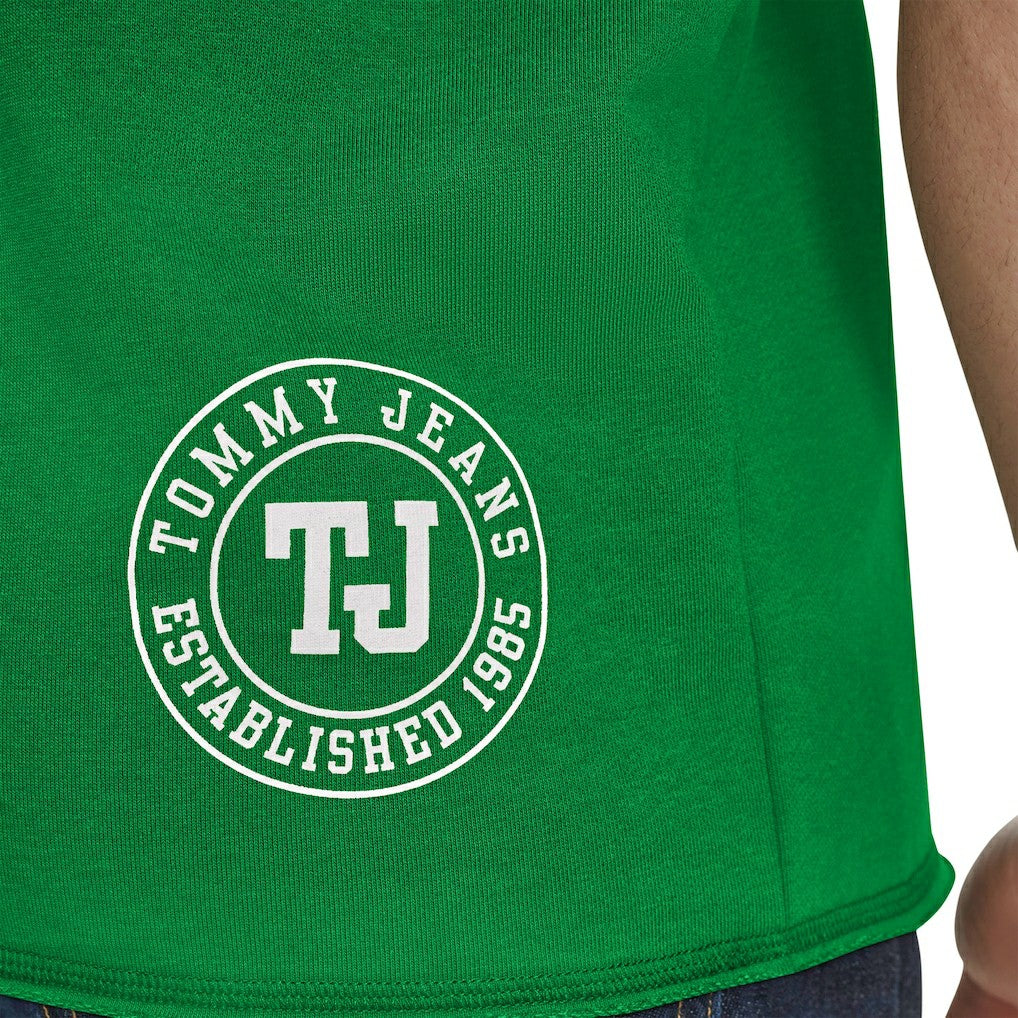 Boston Celtics Tommy Jeans Paul French Terry Short Sleeve Pullover Hoodie - Kelly Green discount