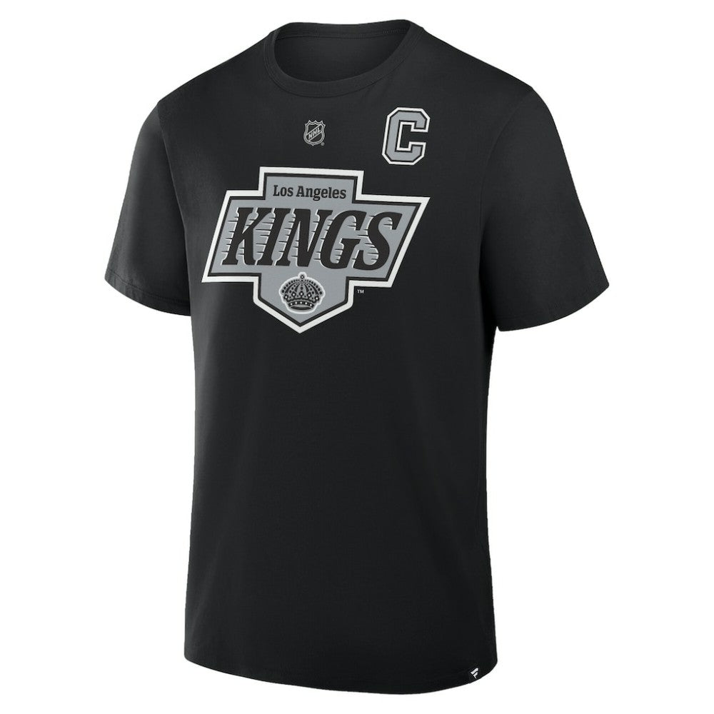 Anze Kopitar Los Angeles Kings Fanatics Authentic Stack Name & Number T-Shirt