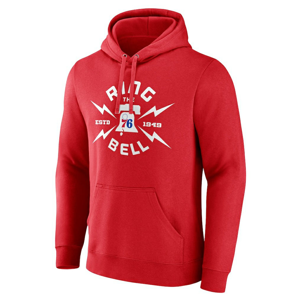 Philadelphia 76ers Huddle Pullover Hoodie - Red discount