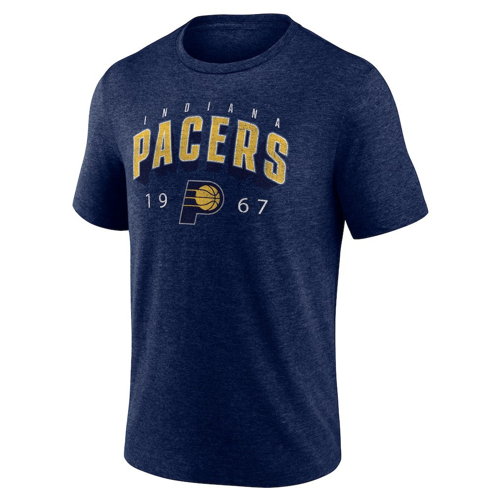 Indiana Pacers Backboard Tri-Blend T-Shirt - Navy discount