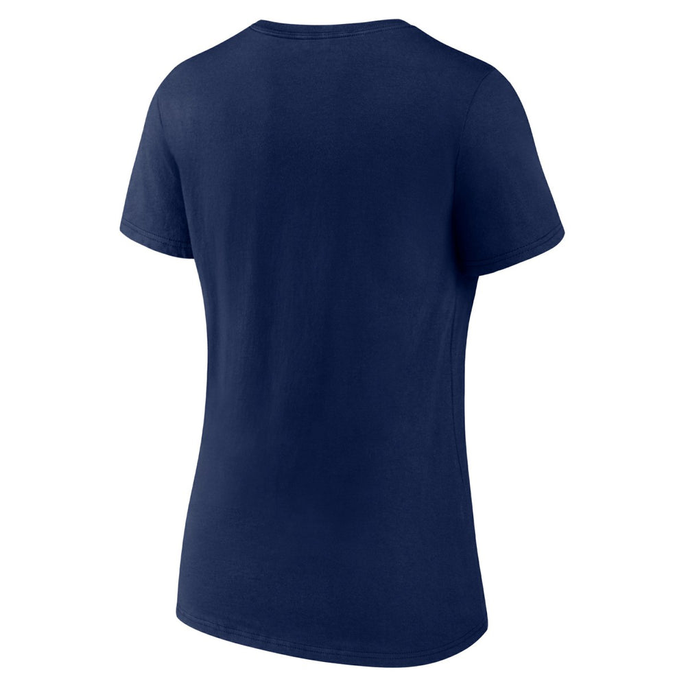 Minnesota Timberwolves Women's Core Hometown Launch V-Neck T-Shirt - Navy on sale