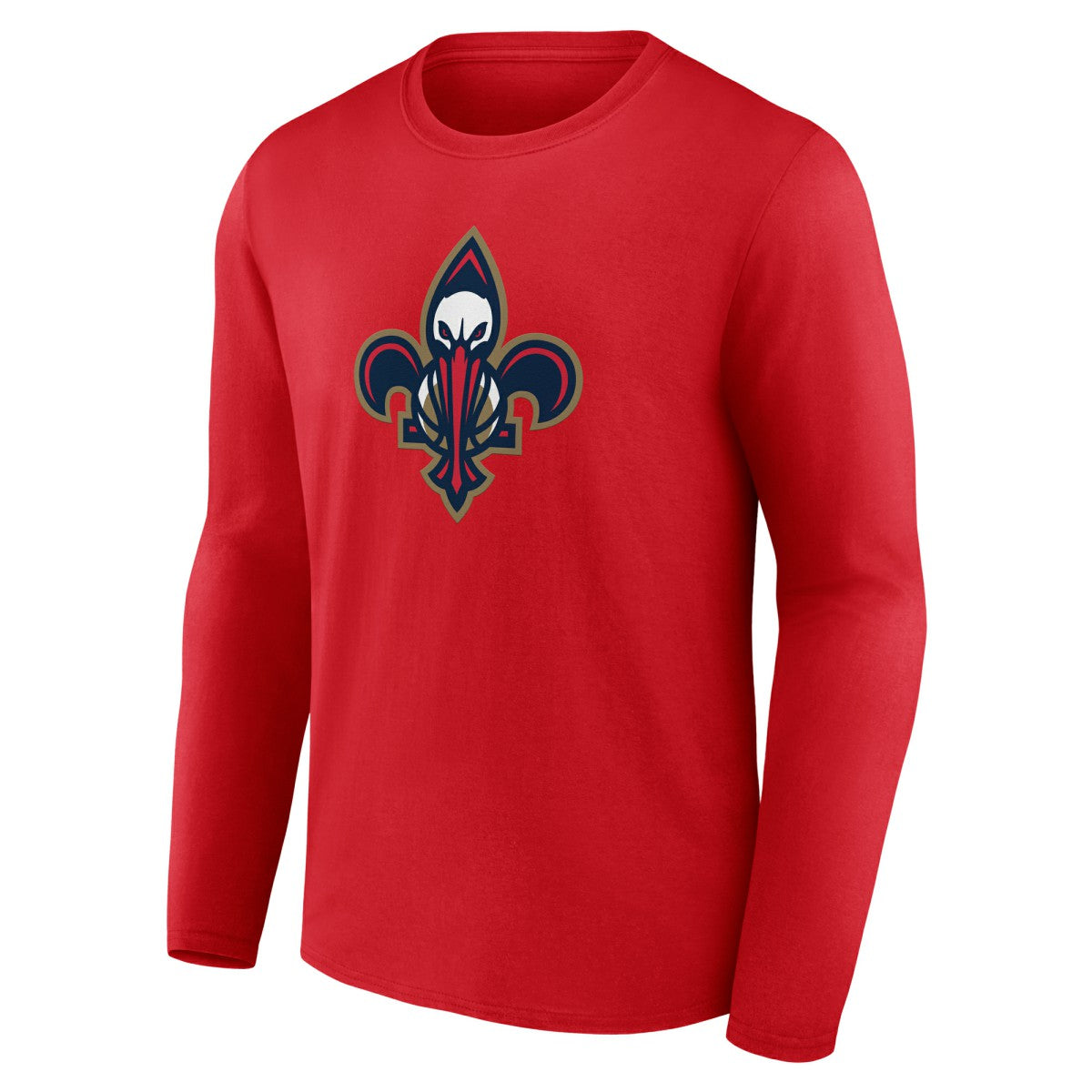 New Orleans Pelicans Alternate Logo Long Sleeve T-Shirt - Red sale