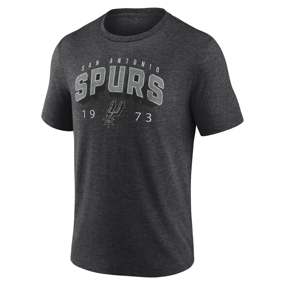 San Antonio Spurs Backboard Tri-Blend T-Shirt - Charcoal on sale