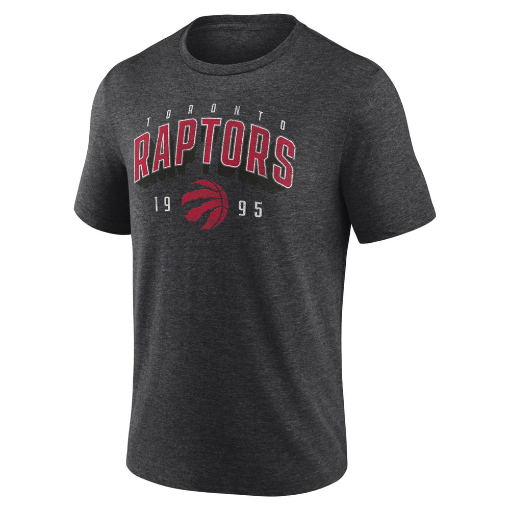 Toronto Raptors Backboard Tri-Blend T-Shirt - Charcoal cheap