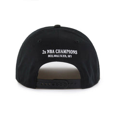 Milwaukee Bucks '47 Every Time Past Champs Hitch Adjustable Hat - Black | 47 brand shop