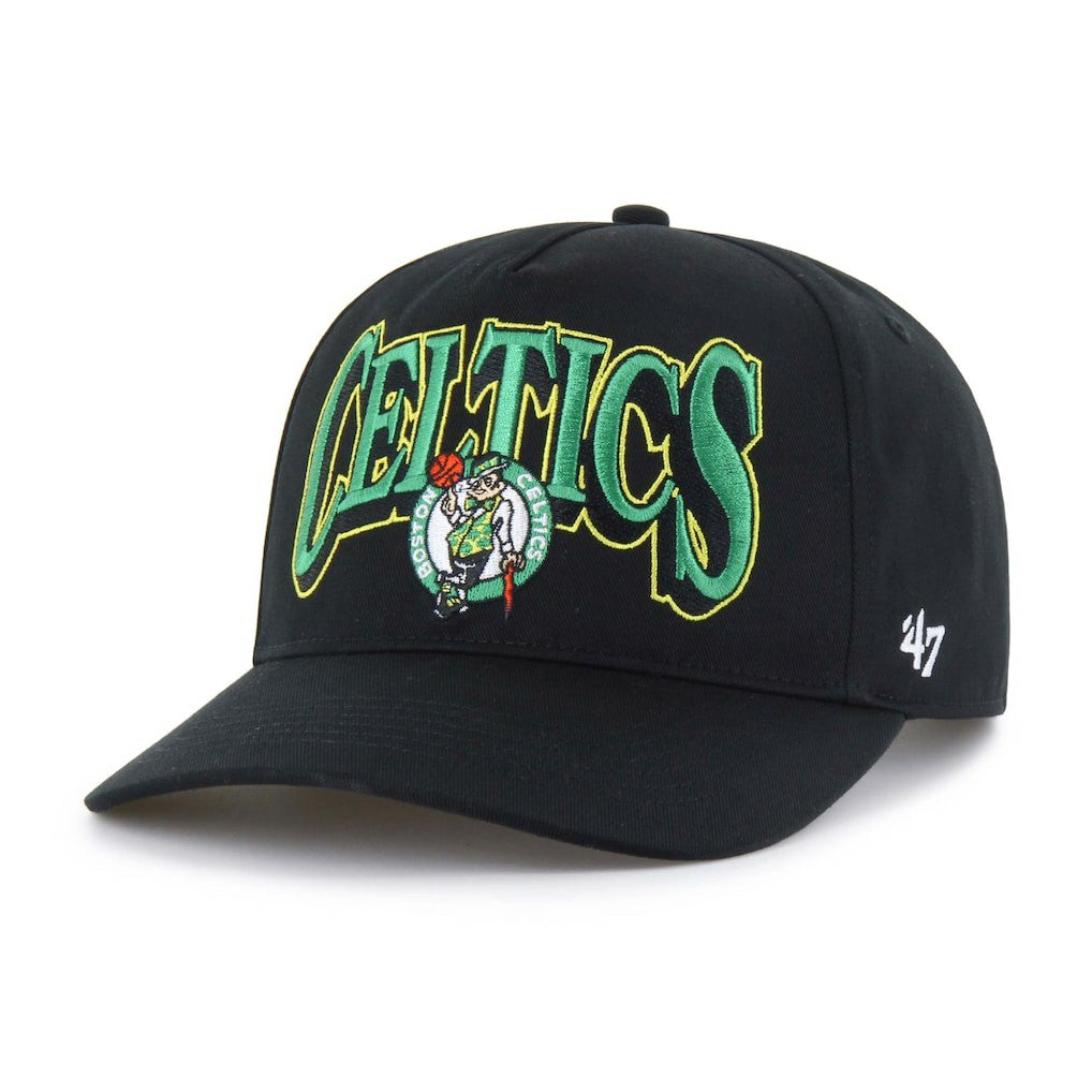 Boston Celtics '47 Every Time Past Champs Hitch Adjustable Hat - Black | 47 brand discount