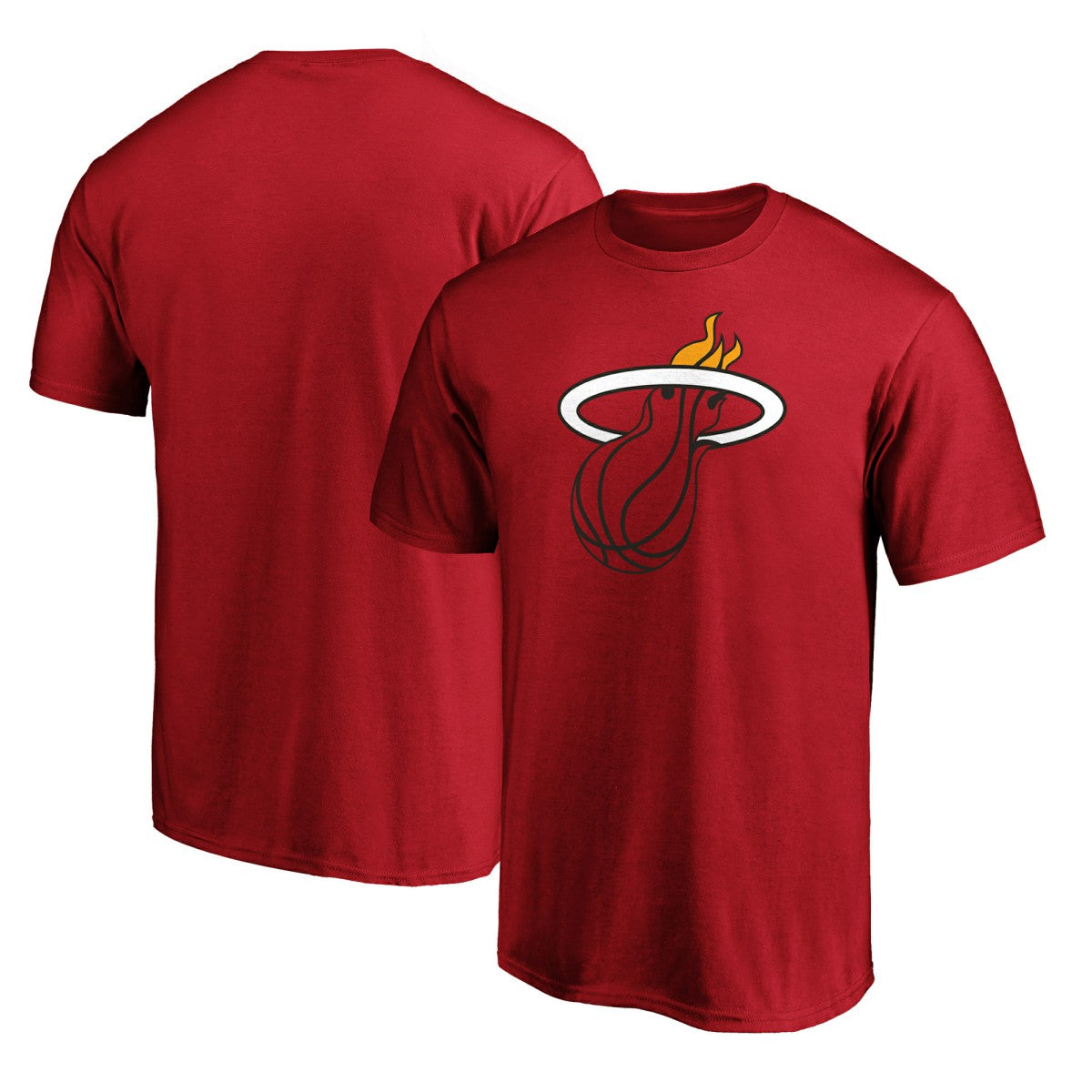 Miami Heat Primary Logo T-Shirt - Red outlet