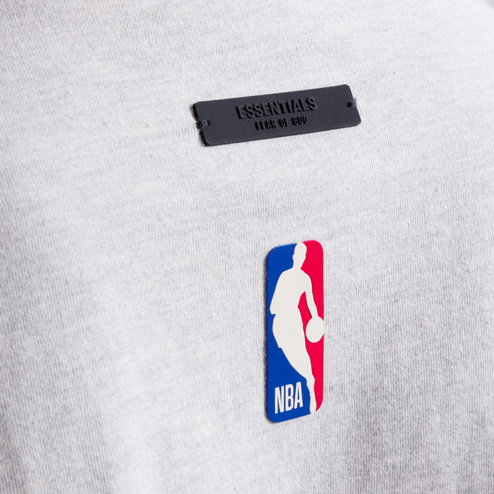 Miami Heat Fear of God Unisex NBA x ESSENTIALS T-Shirt - Heather Gray outlet
