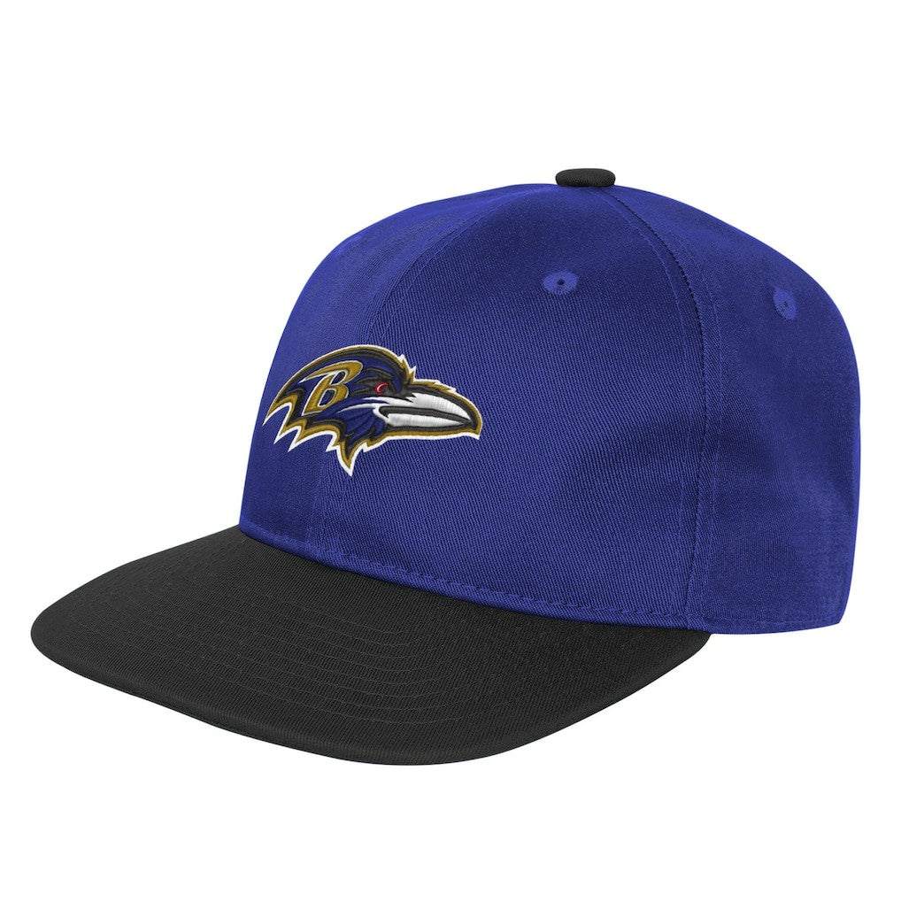 NFL Baltimore Ravens Outerstuff Youth True Retro Adjustable Hat