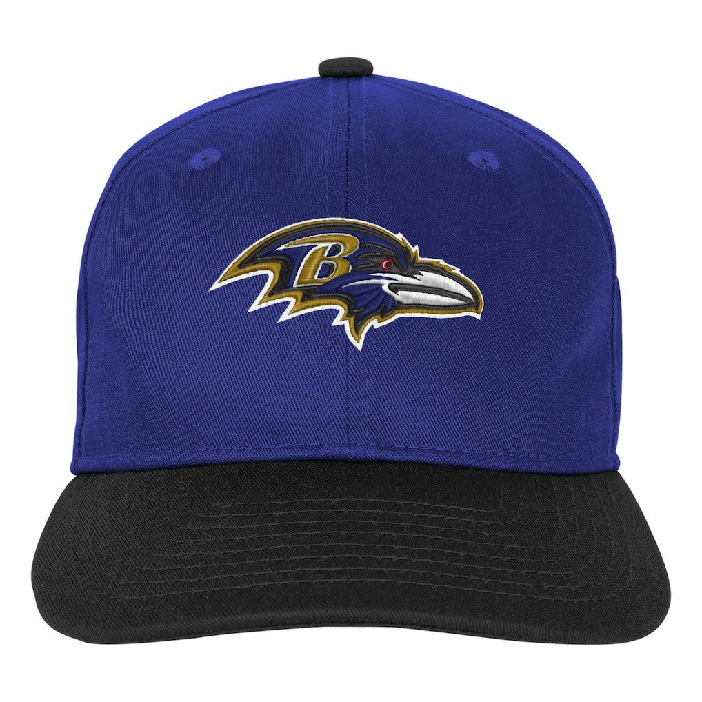 NFL Baltimore Ravens Outerstuff Youth True Retro Adjustable Hat