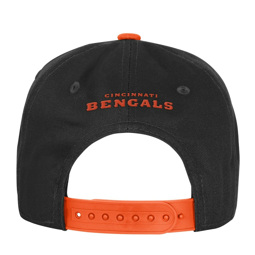NFL Cincinnati Bengals Outerstuff Youth True Retro Adjustable Hat