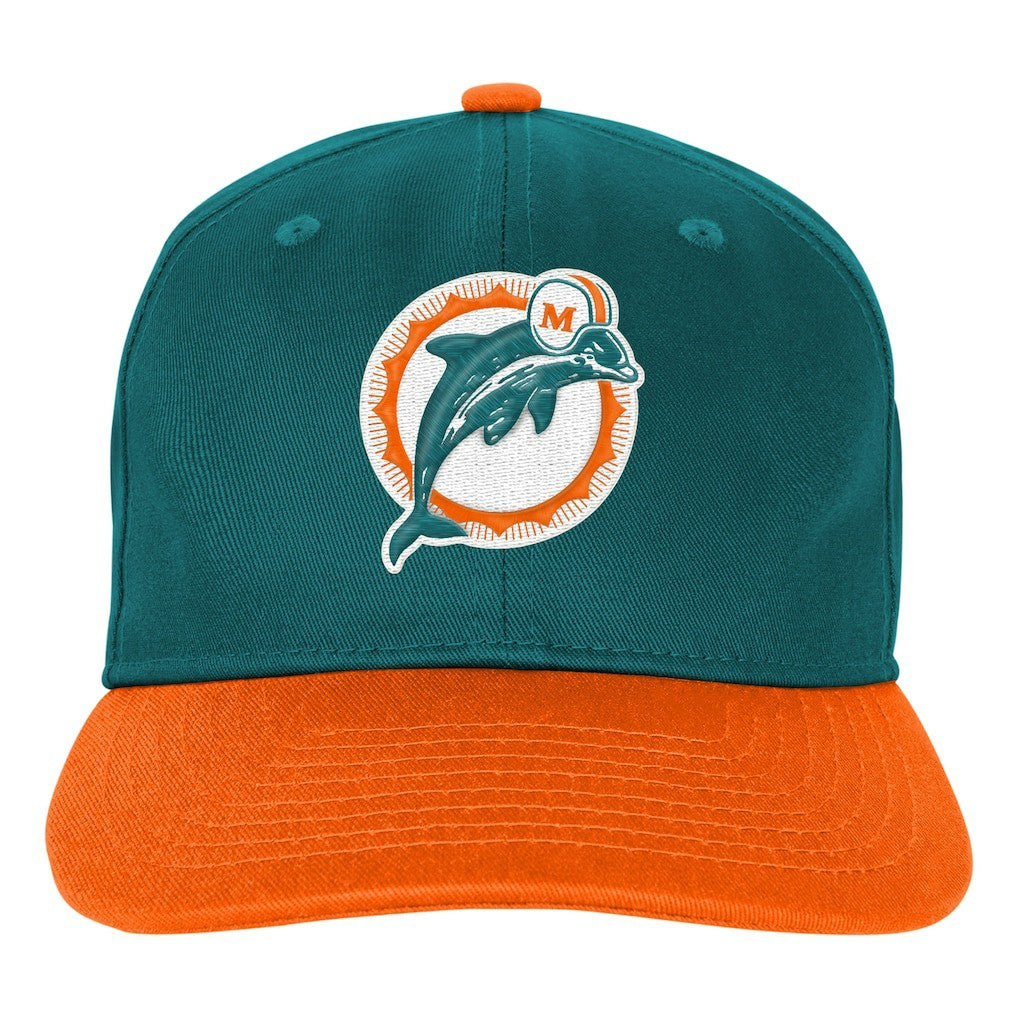 NFL Miami Dolphins Outerstuff Youth True Retro Adjustable Hat