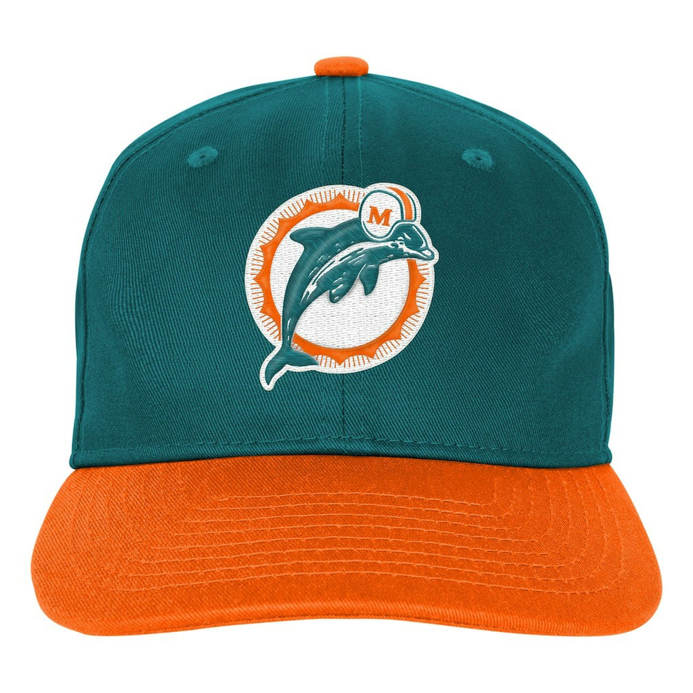 NFL Miami Dolphins Outerstuff Youth True Retro Adjustable Hat