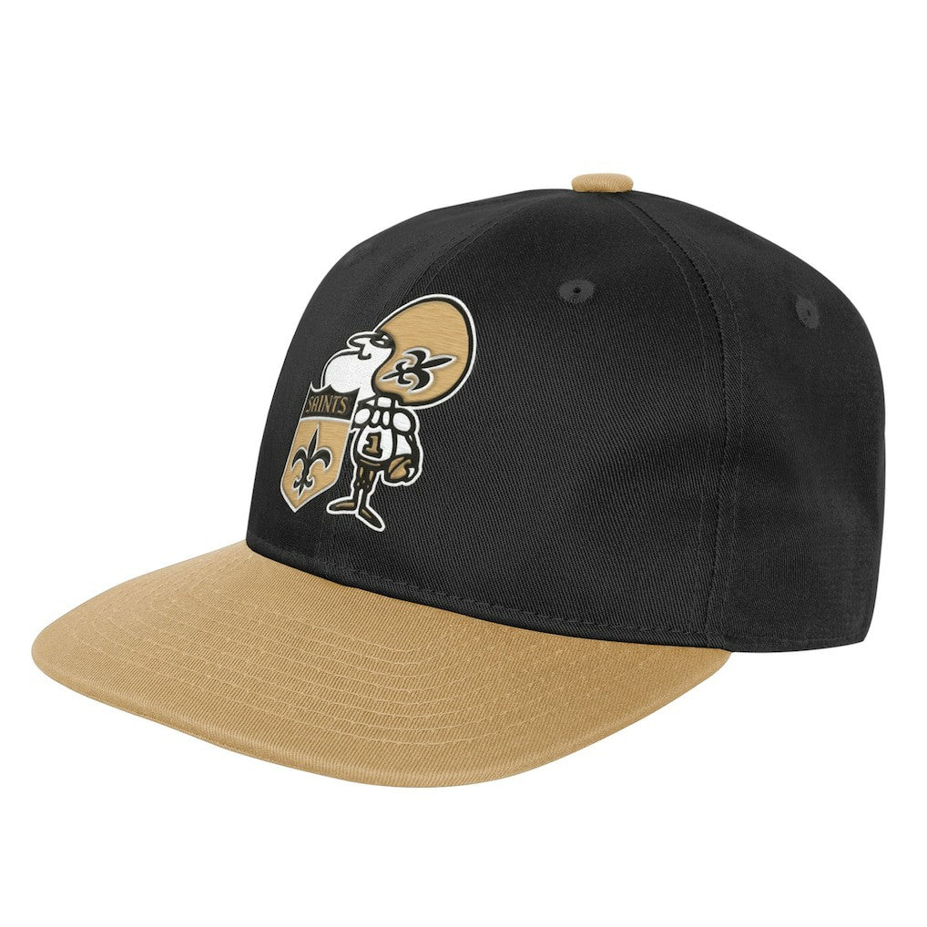NFL New Orleans Saints Outerstuff Youth True Retro Adjustable Hat
