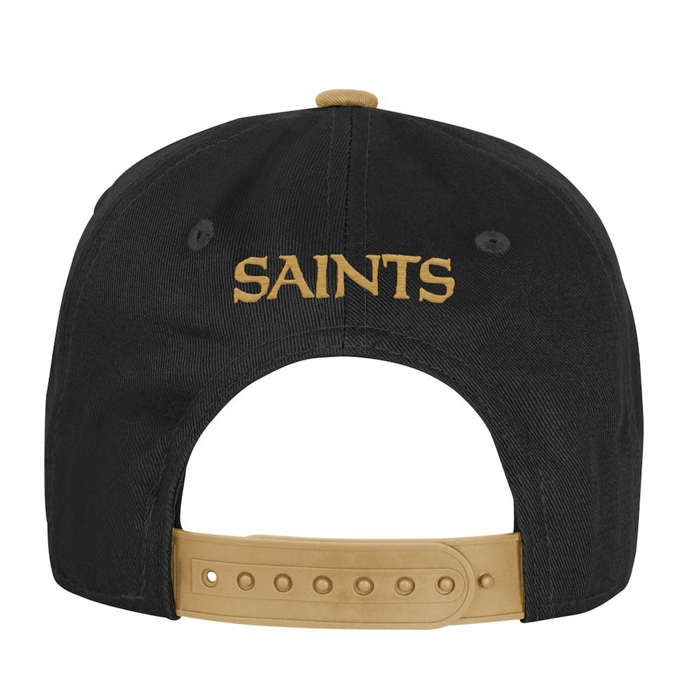 NFL New Orleans Saints Outerstuff Youth True Retro Adjustable Hat