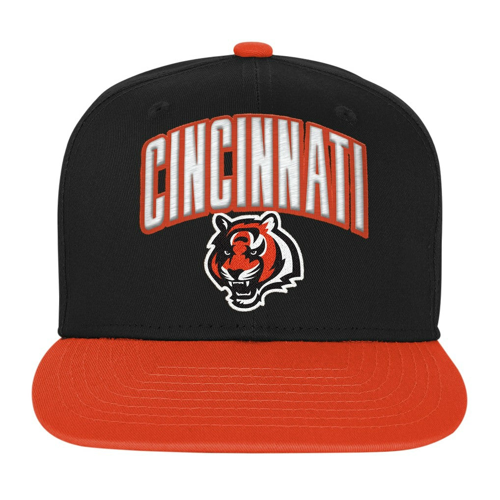 NFL Cincinnati Bengals Outerstuff Youth Essentials Snapback Hat