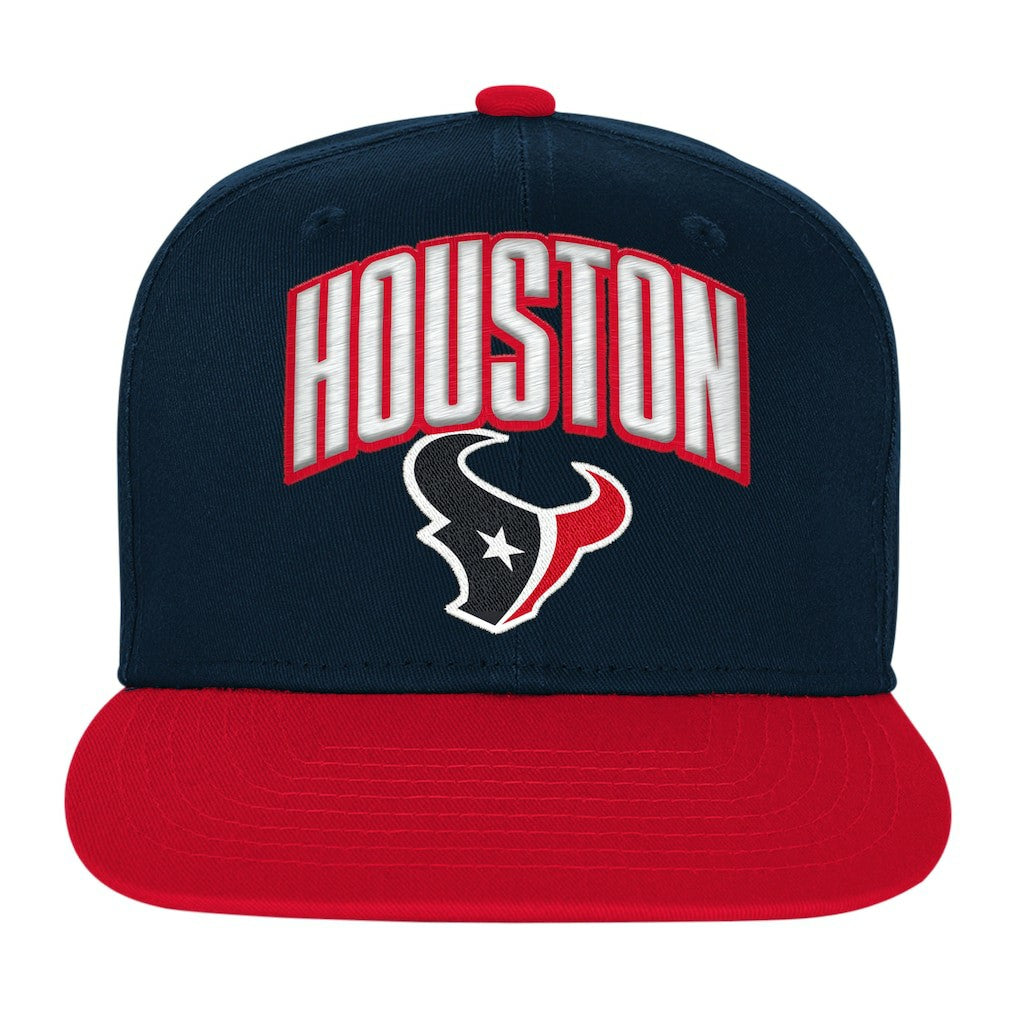 NFL Houston Texans Outerstuff Youth Essentials Snapback Hat