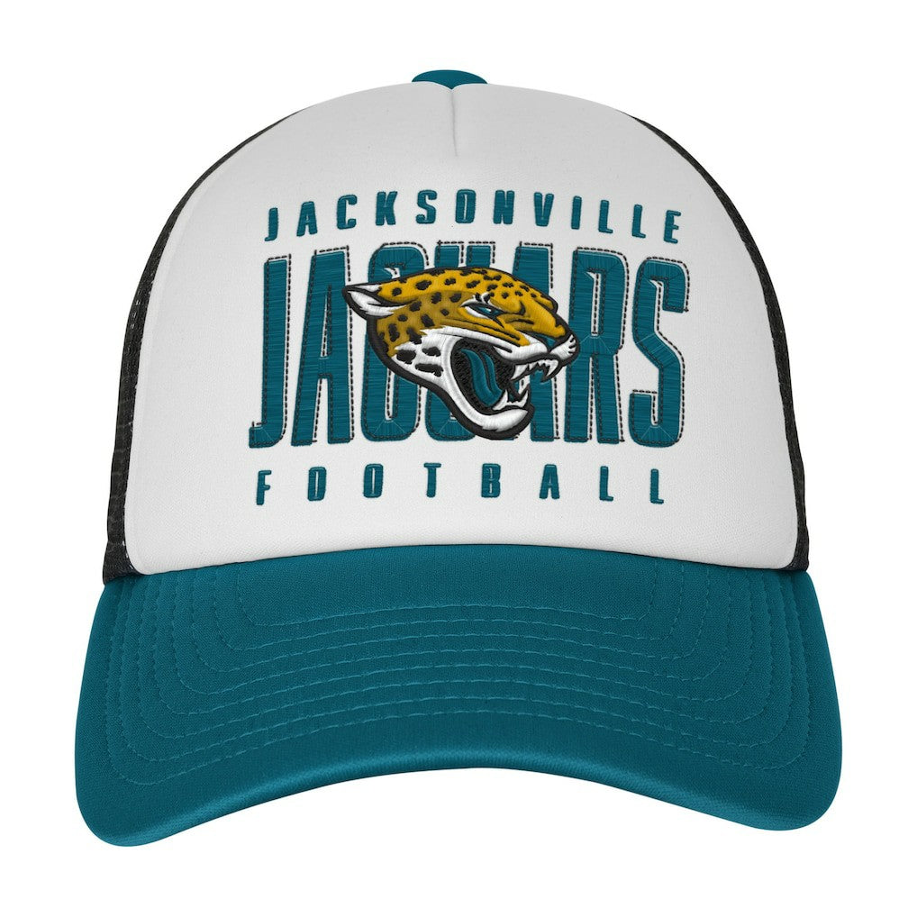 NFL Jacksonville Jaguars Youth Essentials Trucker Adjustable Hat