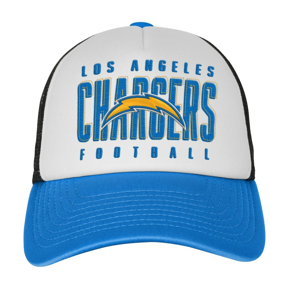 NFL Los Angeles Chargers Youth Essentials Trucker Adjustable Hat