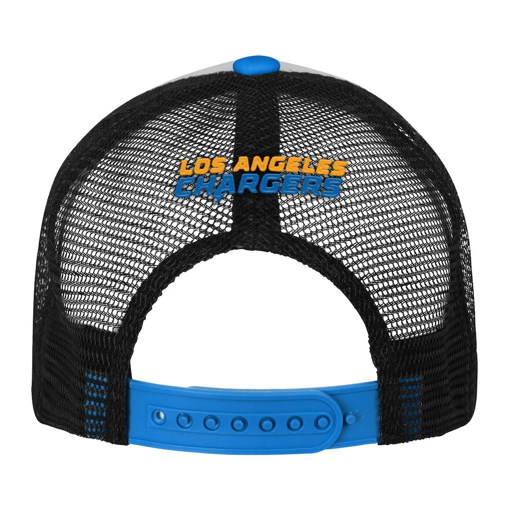 NFL Los Angeles Chargers Youth Essentials Trucker Adjustable Hat