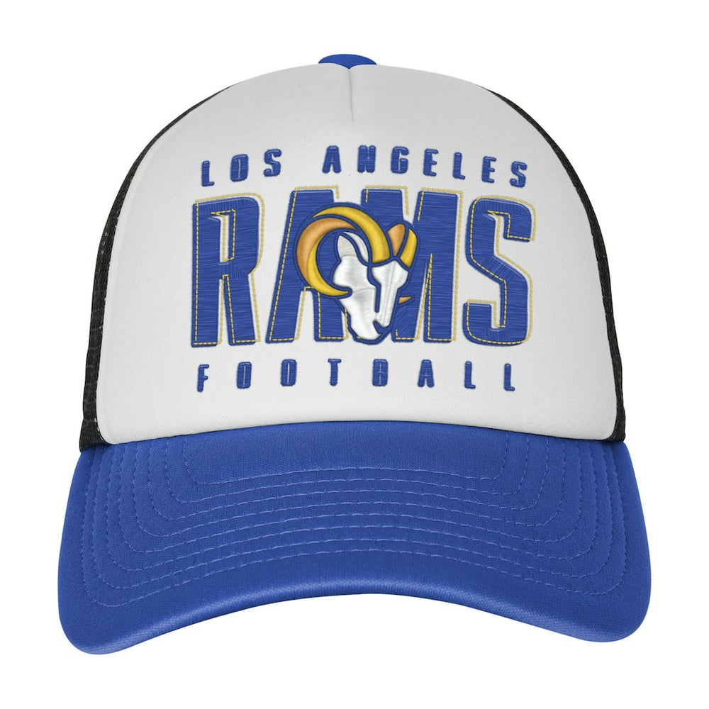NFL Los Angeles Rams Youth Essentials Trucker Adjustable Hat