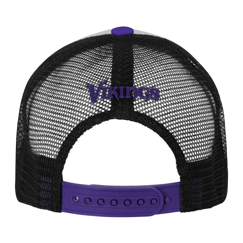 NFL Minnesota Vikings Youth Essentials Trucker Adjustable Hat