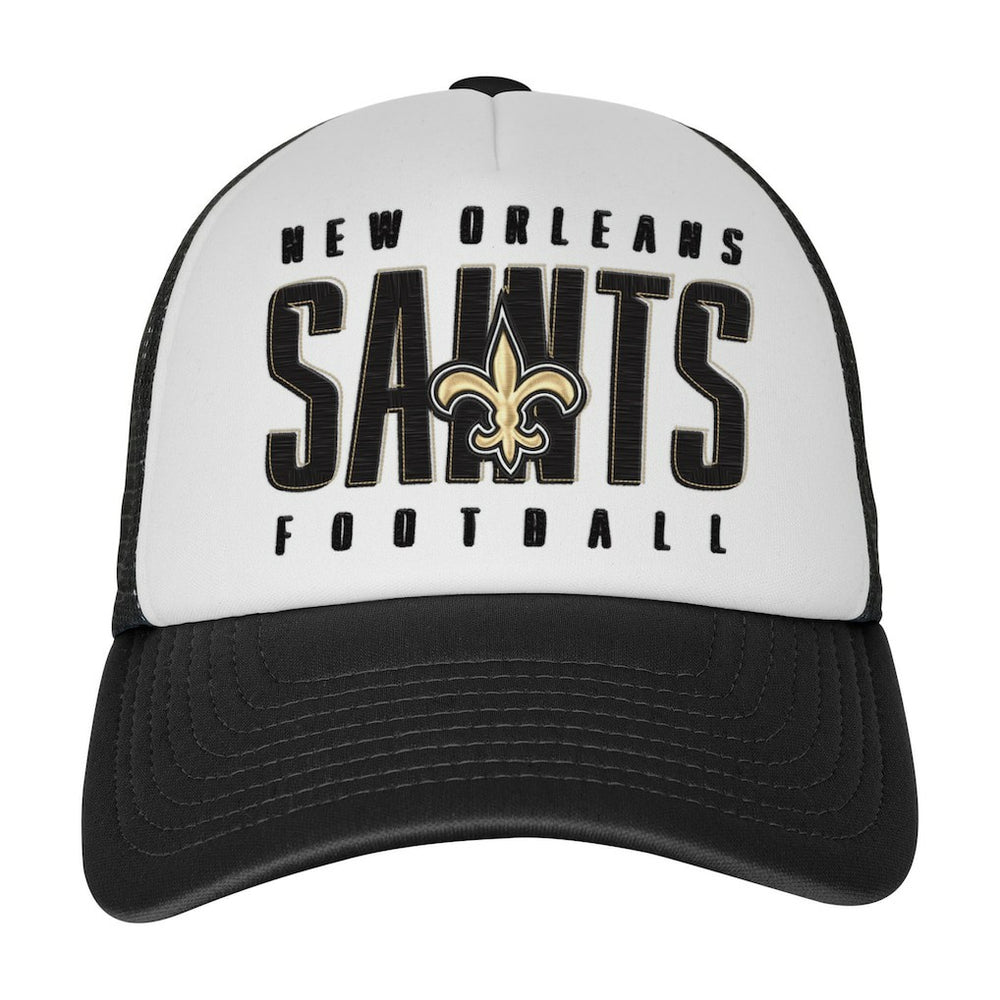 NFL New Orleans Saints Youth Essentials Trucker Adjustable Hat