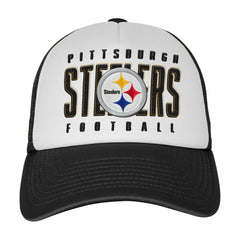 NFL Pittsburgh Steelers Youth Essentials Trucker Adjustable Hat