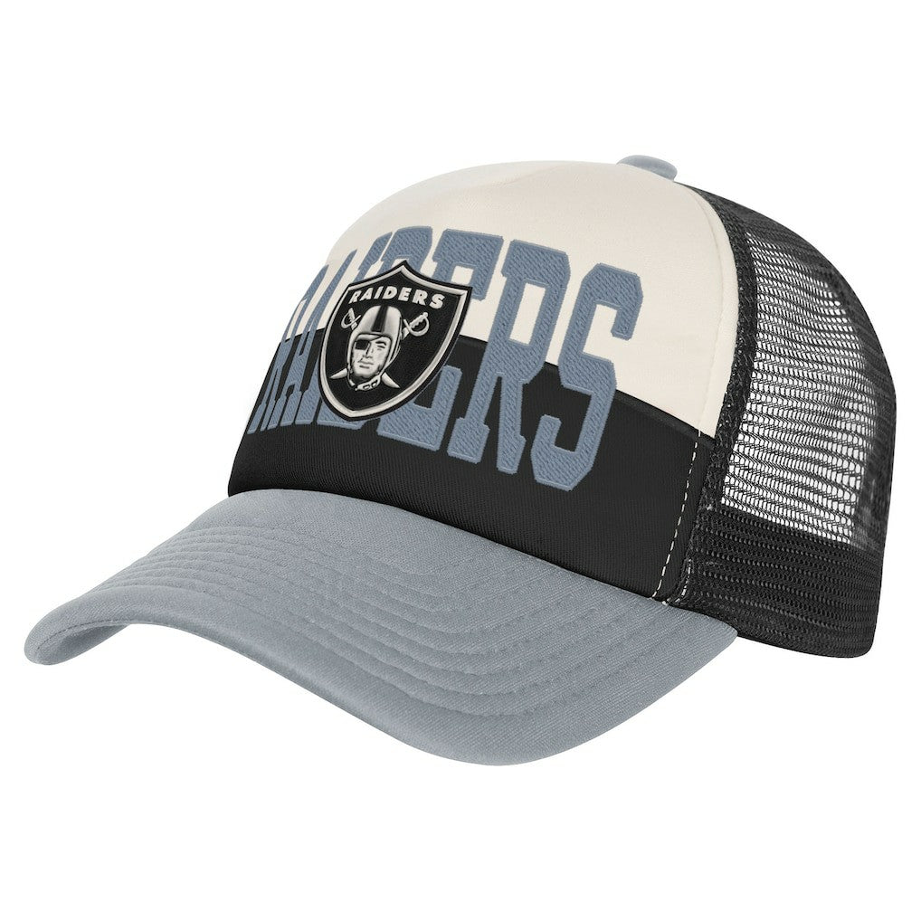 NFL Las Vegas Raiders Youth Modern Fan Trucker Adjustable Hat