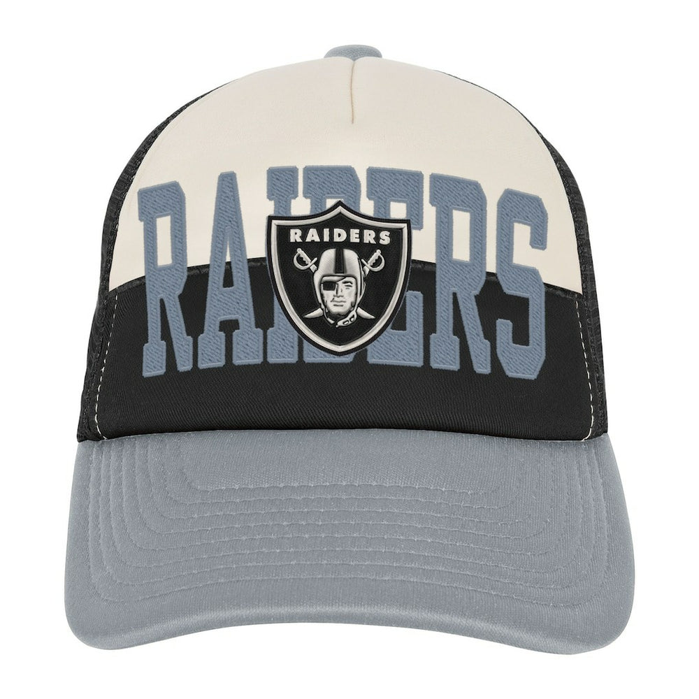 NFL Las Vegas Raiders Youth Modern Fan Trucker Adjustable Hat