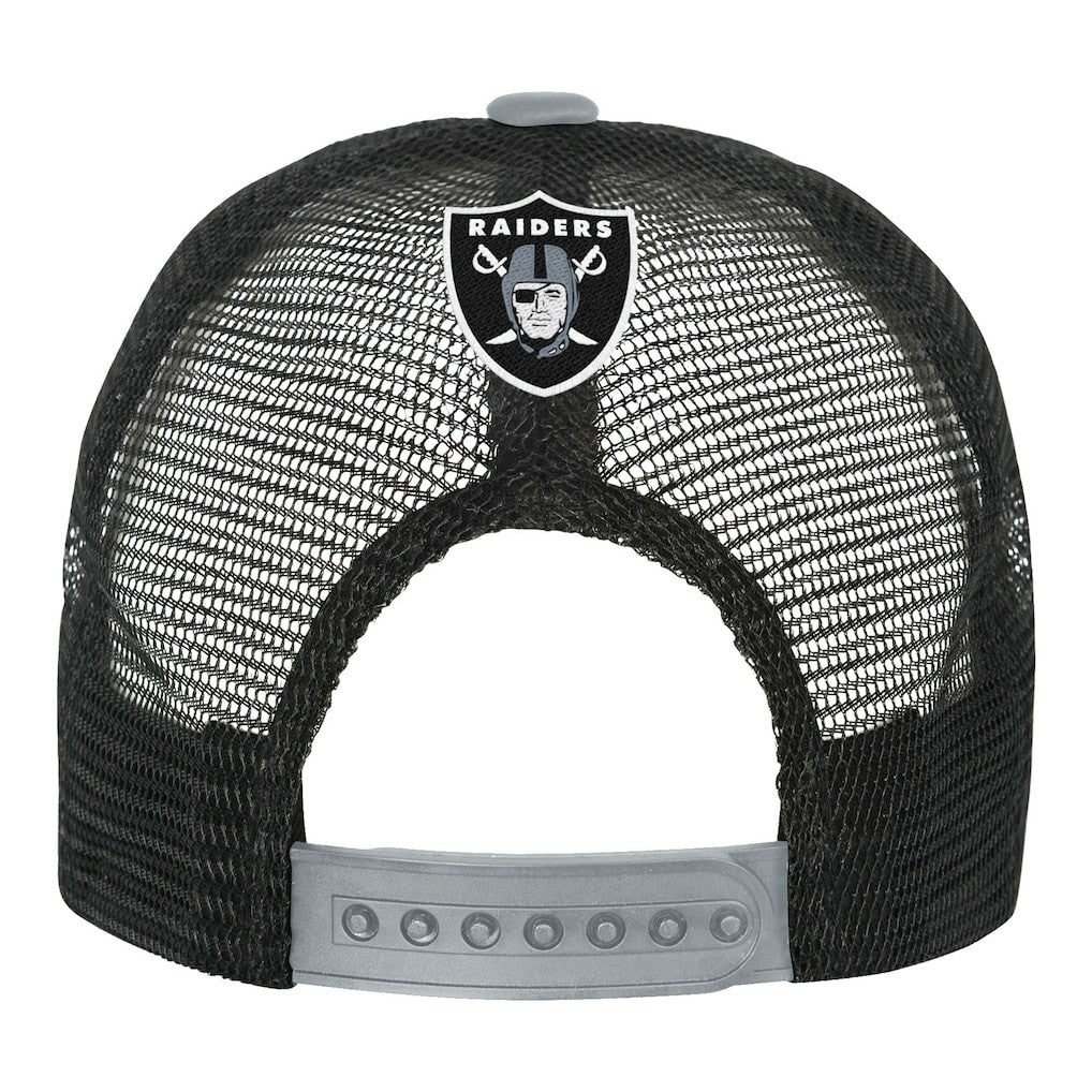 NFL Las Vegas Raiders Youth Modern Fan Trucker Adjustable Hat