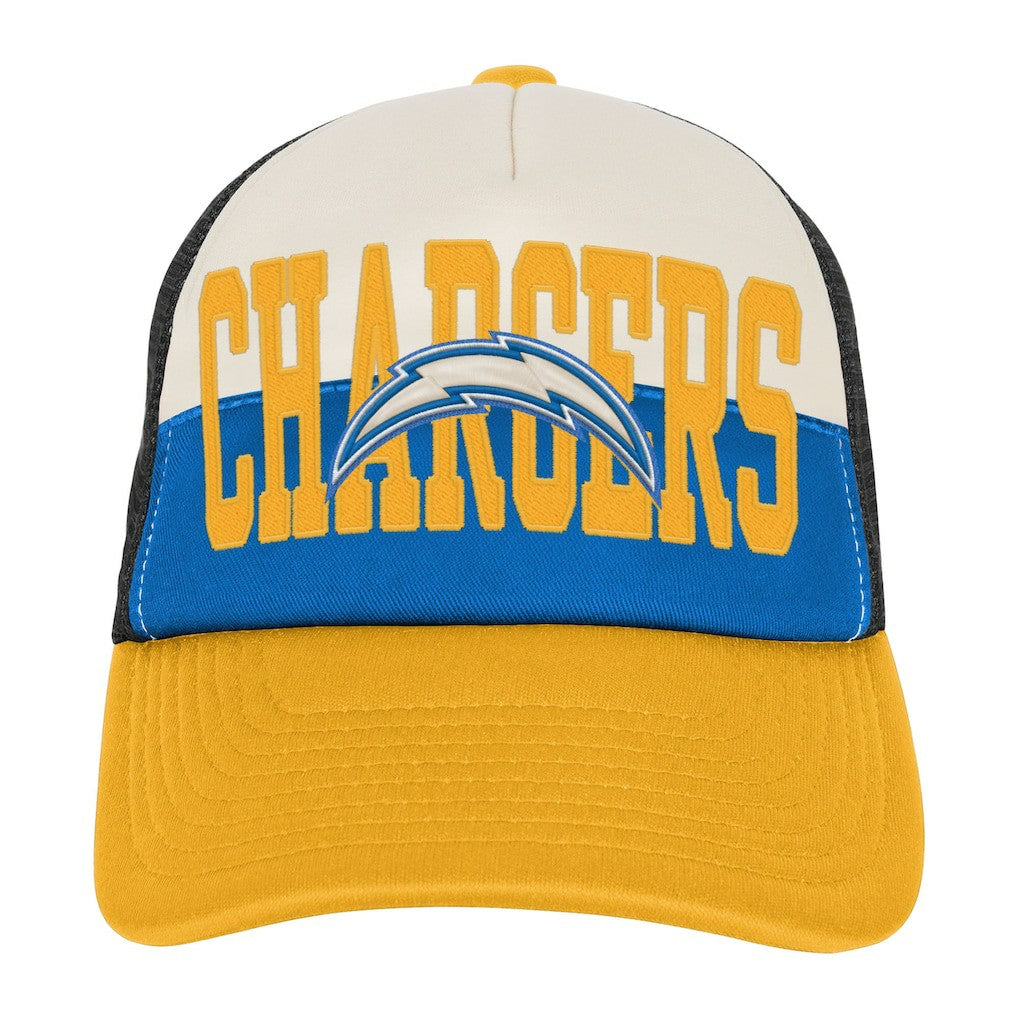 NFL Los Angeles Chargers Youth Modern Fan Trucker Adjustable Hat