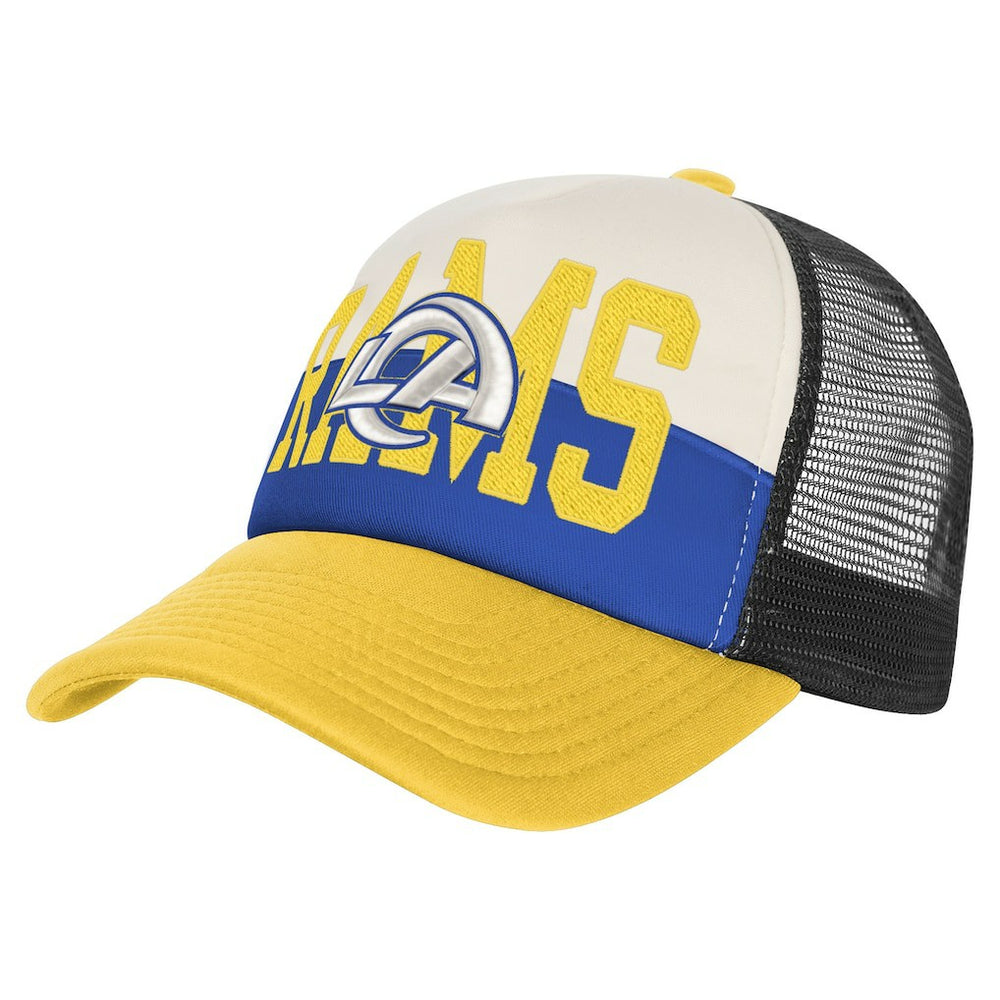 NFL Los Angeles Rams Youth Modern Fan Trucker Adjustable Hat