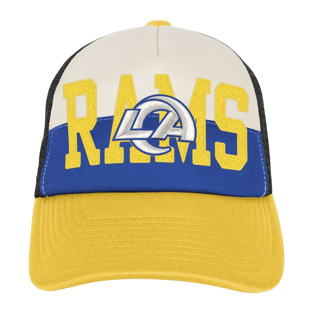 NFL Los Angeles Rams Youth Modern Fan Trucker Adjustable Hat
