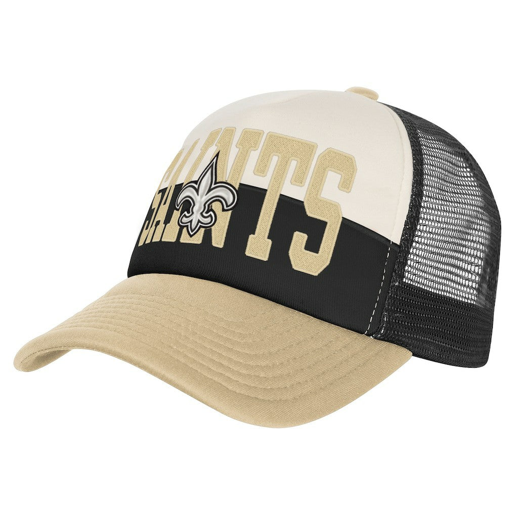 NFL New Orleans Saints Youth Modern Fan Trucker Adjustable Hat