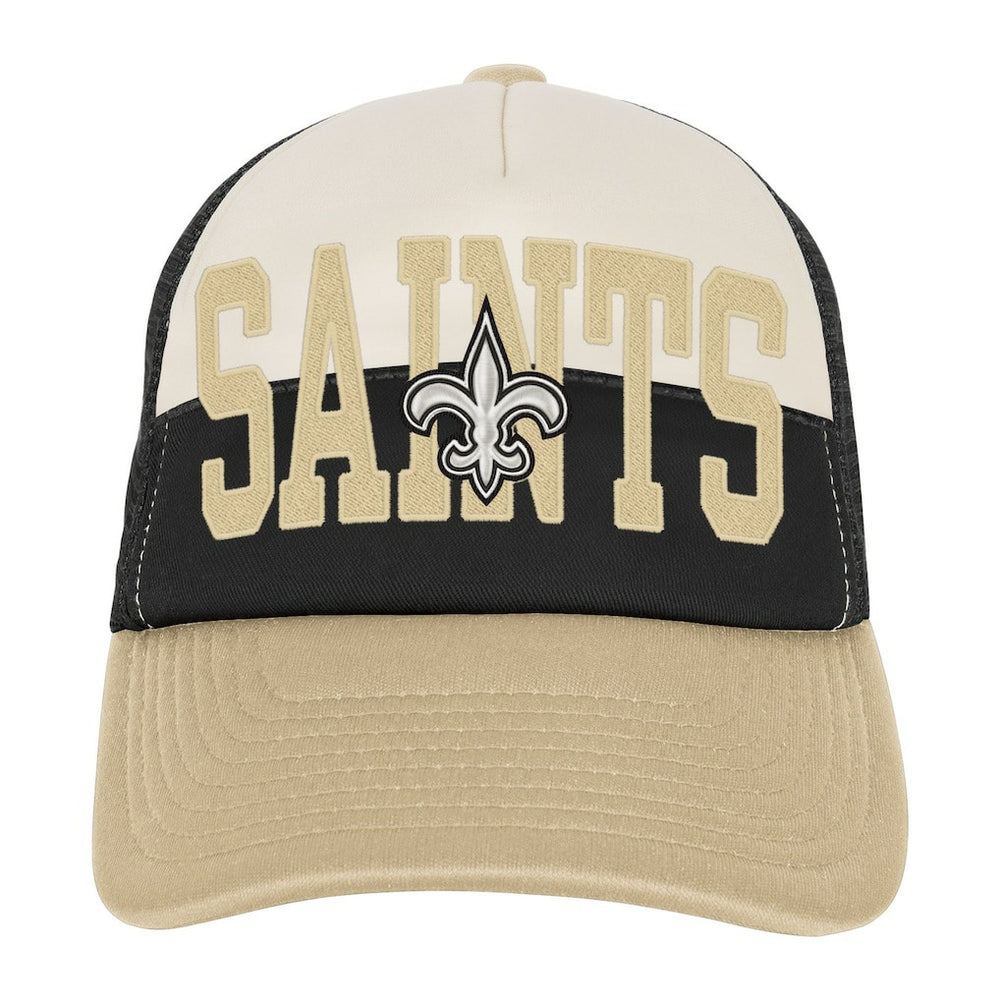 NFL New Orleans Saints Youth Modern Fan Trucker Adjustable Hat