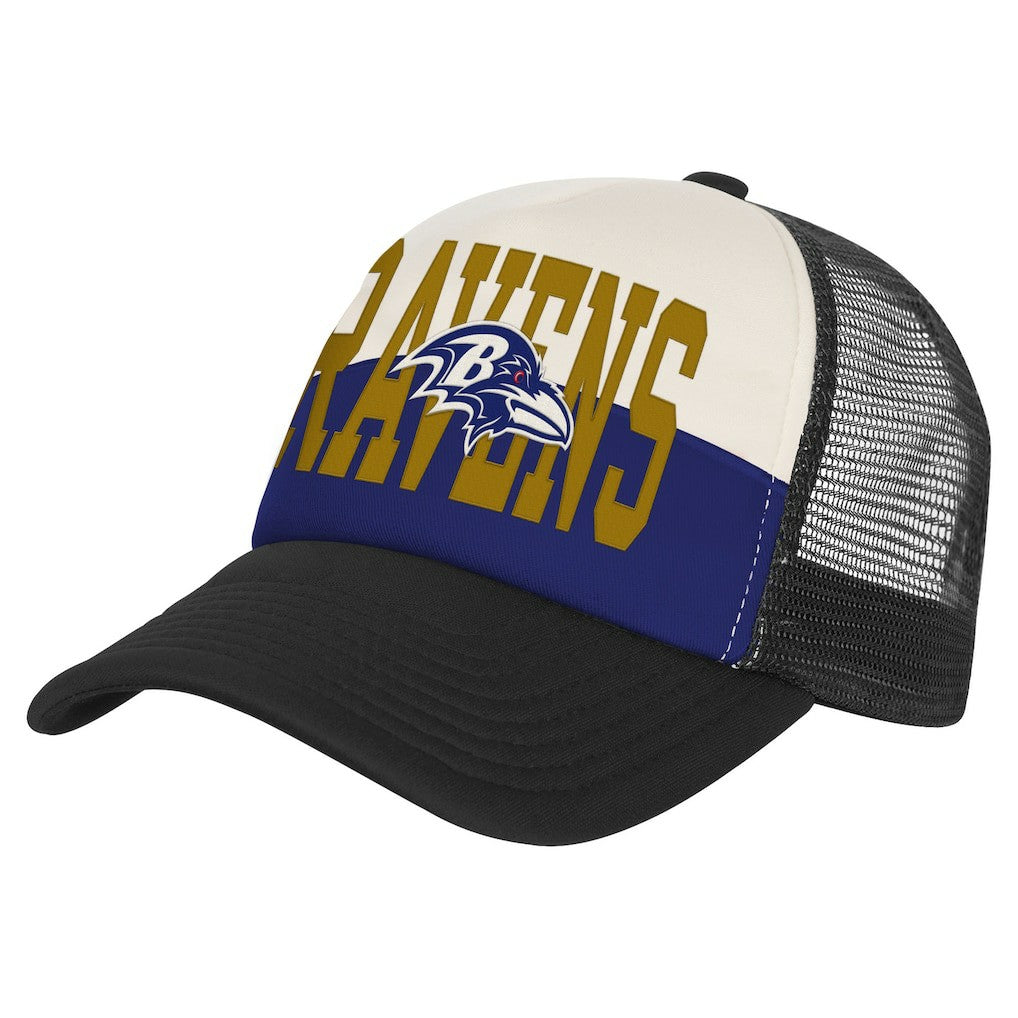 NFL Baltimore Ravens Youth Modern Fan Trucker Adjustable Hat
