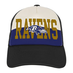 NFL Baltimore Ravens Youth Modern Fan Trucker Adjustable Hat
