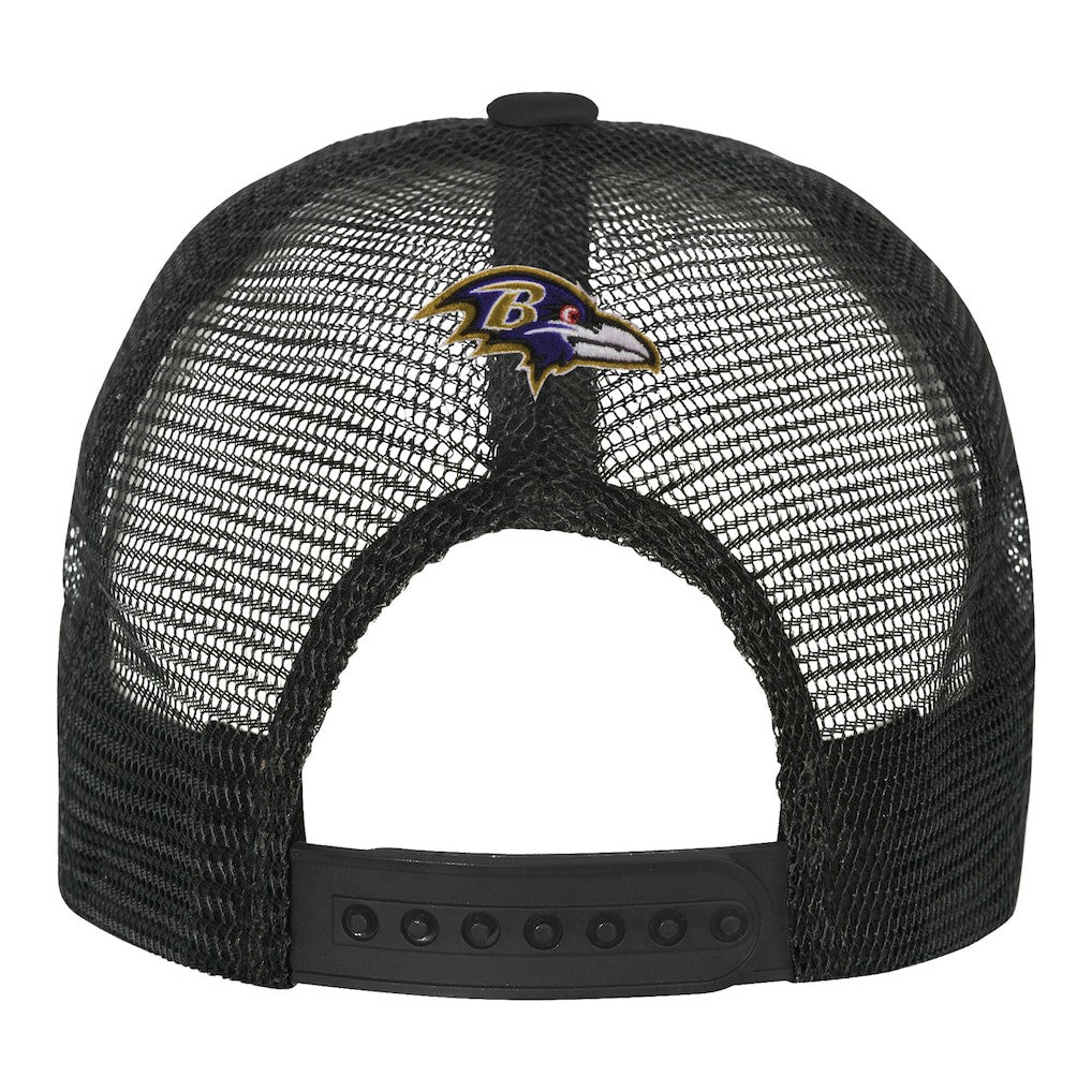 NFL Baltimore Ravens Youth Modern Fan Trucker Adjustable Hat