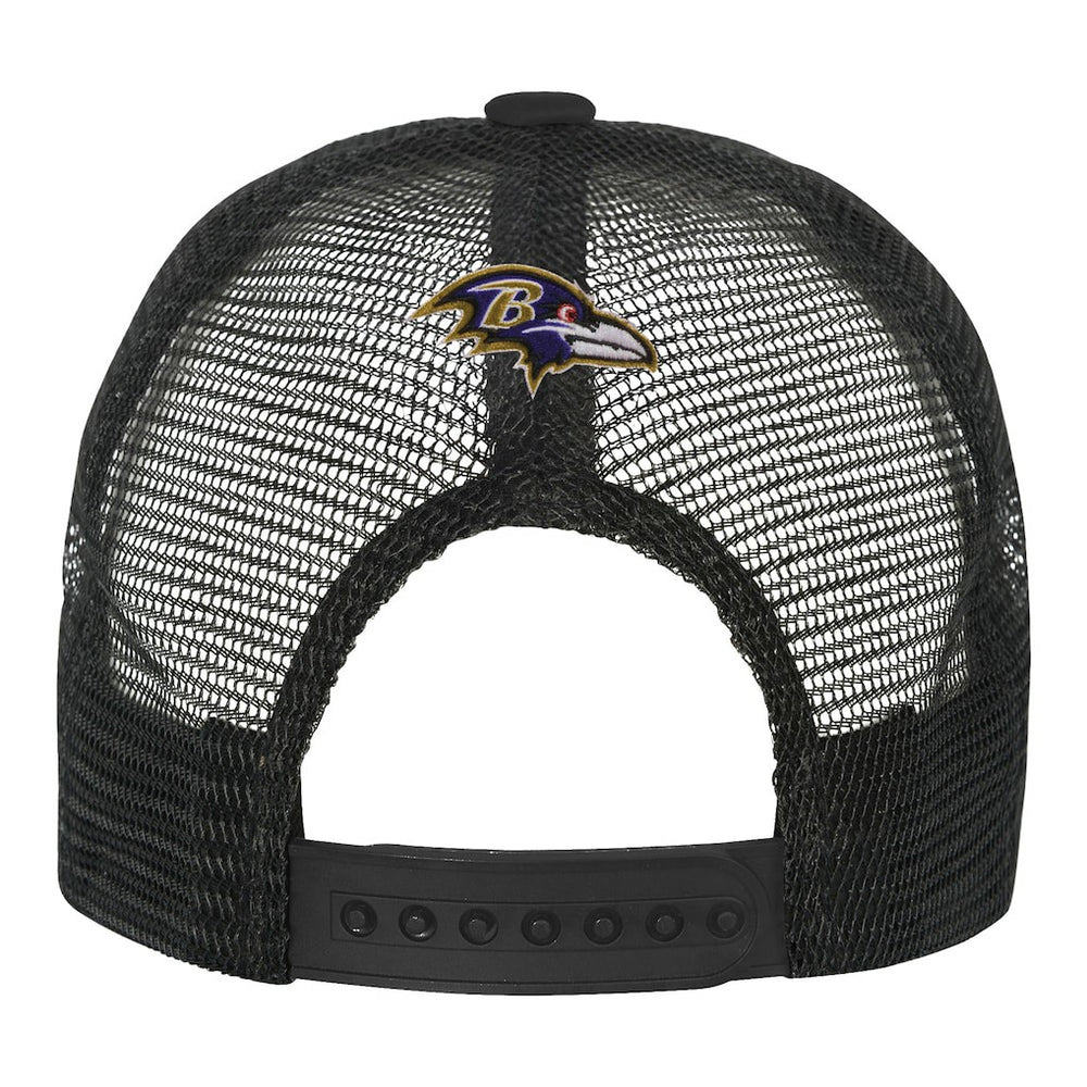 NFL Baltimore Ravens Youth Modern Fan Trucker Adjustable Hat