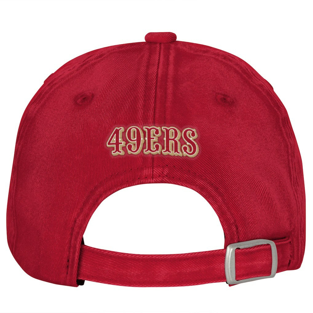 NFL San Francisco 49ers Outerstuff Girls Youth Gridiron Adjustable Hat