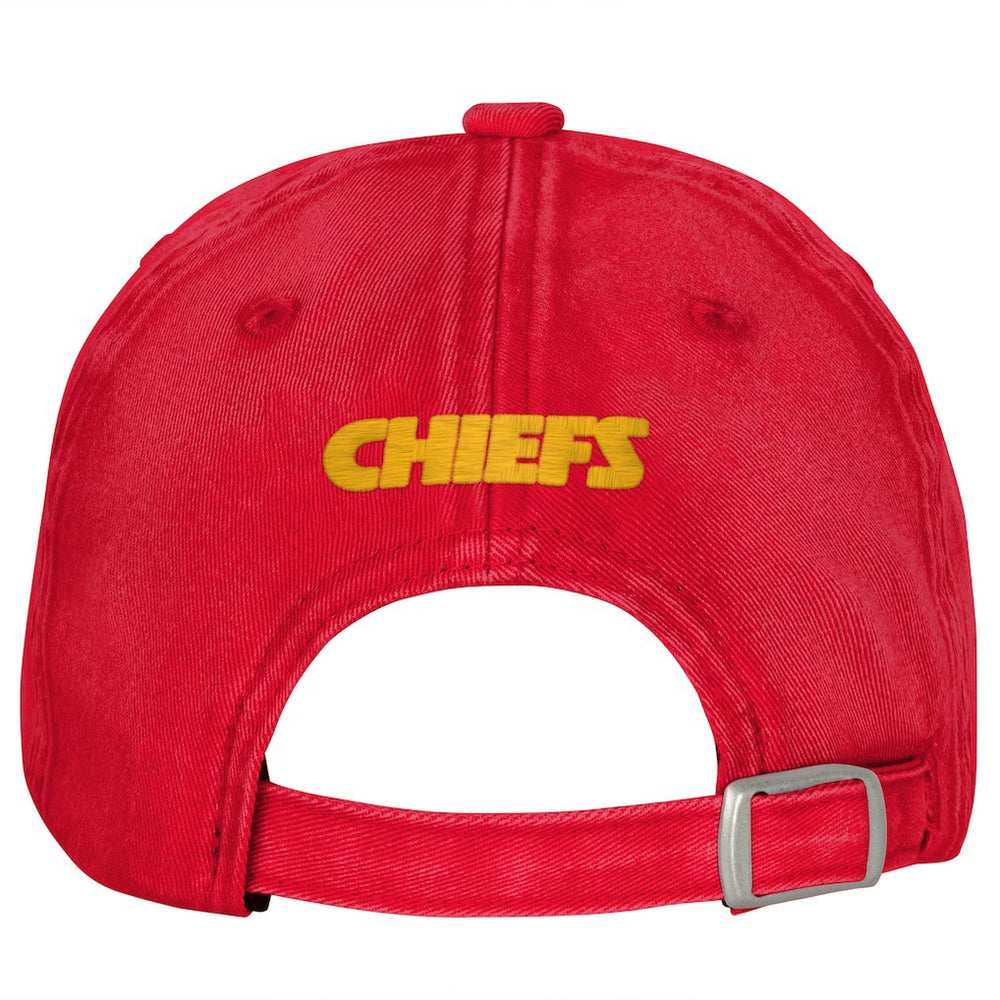NFL Kansas City Chiefs Outerstuff Girls Youth Gridiron Adjustable Hat