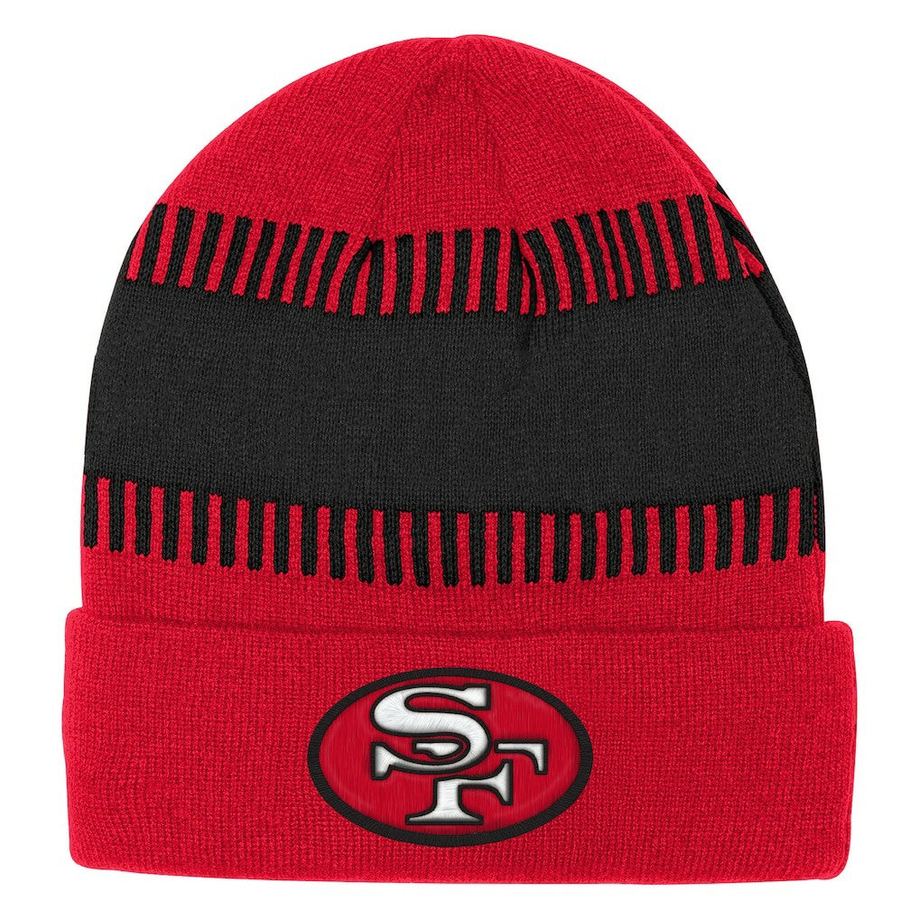 NFL San Francisco 49ers Outerstuff Bright Lights Cuffed Knit Hat