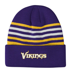 NFL Minnesota Vikings Outerstuff Essentials Cuffed Knit Hat