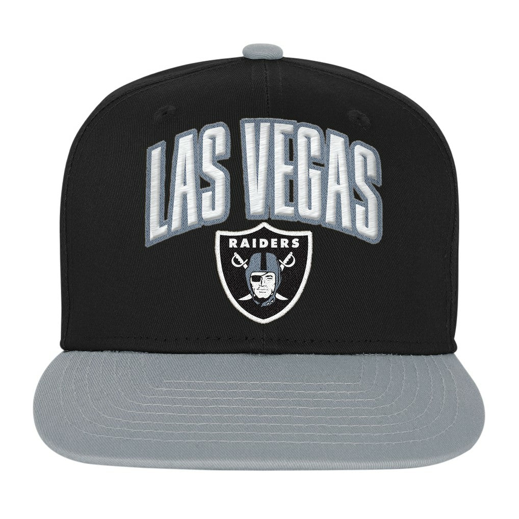 NFL Las Vegas Raiders Outerstuff Preschool Essentials Snapback Hat