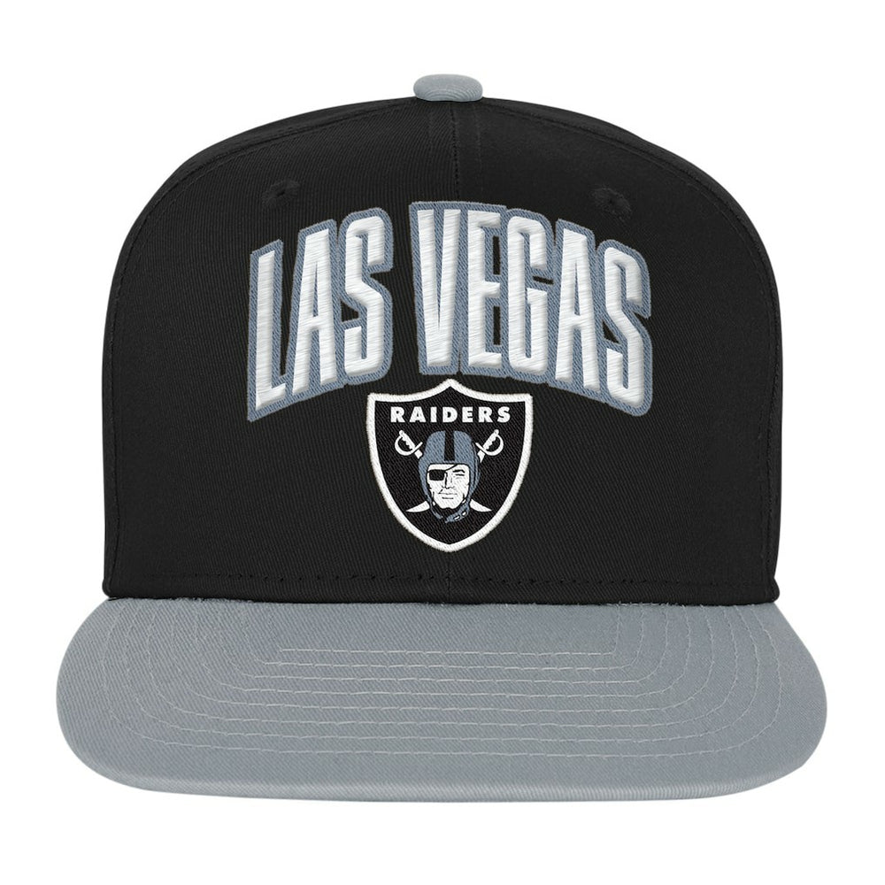 NFL Las Vegas Raiders Outerstuff Preschool Essentials Snapback Hat