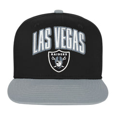 NFL Las Vegas Raiders Outerstuff Preschool Essentials Snapback Hat