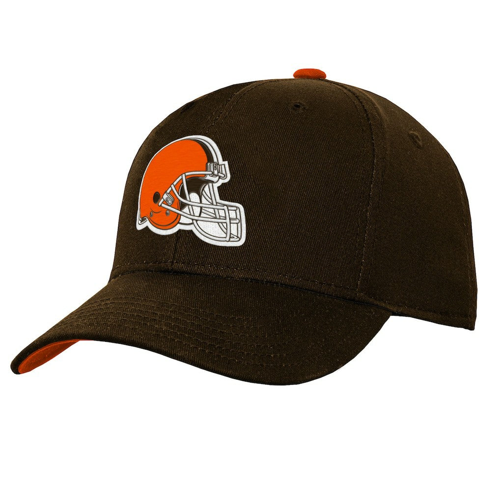 NFL Cleveland Browns Outerstuff Youth Team Pre-Curved Adjustable Hat